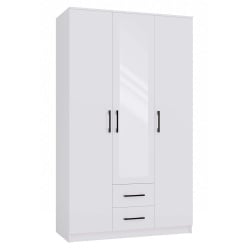 Szafa Romana 120 Z Lustrem BIAŁA