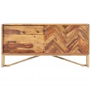 Szafka, 118 x 30 x 60 cm, z litego drewna sheesham