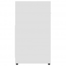 Szafka łazienkowa, biała, 60x33x58 cm, płyta wiórowa