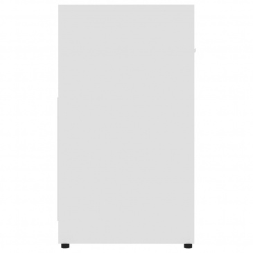 Szafka łazienkowa, biała, 60x33x58 cm, płyta wiórowa