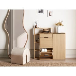 Szafka na buty mirani jasne drewno