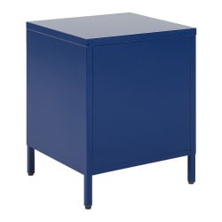 Szafka nocna 2 szuflady kylea metal granatowy