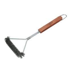 Szczotka do grilla ze stalowym włosiem, dł. 30 cm