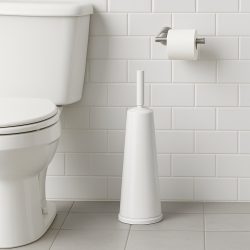 Szczotka do WC Classic Brabantia biała wolnostojąca