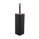 Szczotka WC do toalety stal czarna mat bambus loft - Yoka