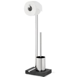 Szczotka WC ze stojakiem na papier Blomus Menoto polerowana