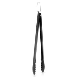 Szczypce grillowe stalowe czarne 43 cm Szczypce grillowe stalowe czarne 43 cm