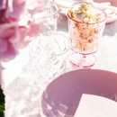 Szklanka na zimne napoje 450ml Koziol Crystal 2.0 pastelowy róż