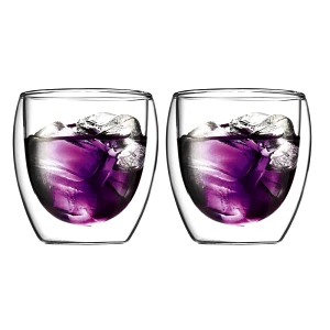 Szklanki termiczne 250 ml Bodum 2 szt Pavina