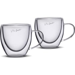 Szklanki termiczne do espresso 2szt. 75ml Lamart LT9025