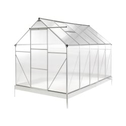 Szklarnia ogrodowa APULIA Srebrny 315 cm Szklarnia ogrodowa APULIA Srebrny 315 cm