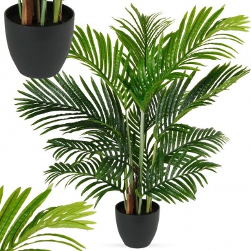 Sztuczna roślina w doniczce dekoracyjna palma areca 95 cm