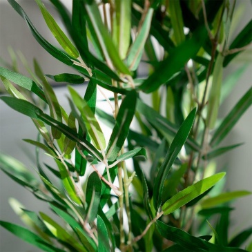 Sztuczna roślina w doniczce dekoracyjna / wysokie drzewko bambus 97 cm