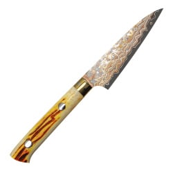 Takeshi saji obb black vg-10 color nóż do obierania 9 cm