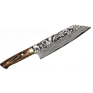 Takeshi Saji YBB Ręcznie kuty nóż Bunka 17cm VG-10 Takeshi Saji YBB Ręcznie kuty nóż Bunka 17cm VG-10