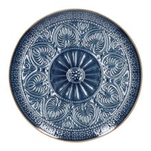 Talerz | indie | obiadowy granatowy | 27 cm | 974919