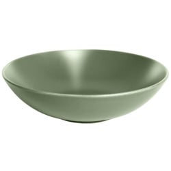 Talerz obiadowy głęboki ceramiczny na zupę do zupy zielony alfa 20,5 cm 900 ml Talerz obiadowy głęboki ceramiczny na zupę do zupy zielony alfa 20,5 cm 900 ml