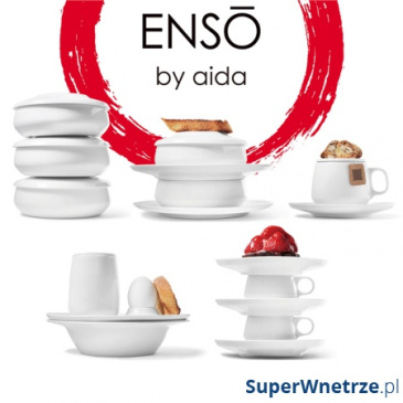 Talerzyk deserowy porcelanowy 19 cm Aida Denmark ENSO