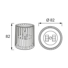 TARA LED 0,2W GREEN NW
