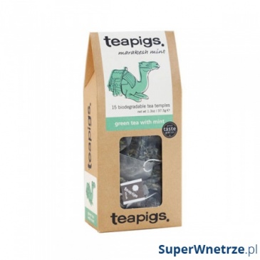 Herbata Teapigs Green Tea with Mint 15 piramidek