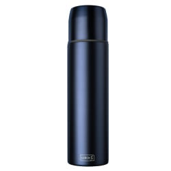 Termos stalowy, 0,75 l, śred. 7,5 x 29 cm, ciemnoniebieski