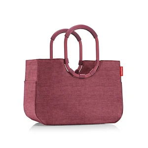 Torba LOOPSHOPPER L, twist maroon Torba LOOPSHOPPER L, twist maroon