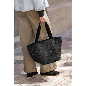 Torba SHOPPER M, bouclé black