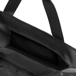Torba shopper m, glossy dots black Torba shopper m, glossy dots black