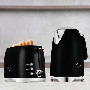 Toster Matte Black Fashion TV by BerlingerHaus FTV-0111