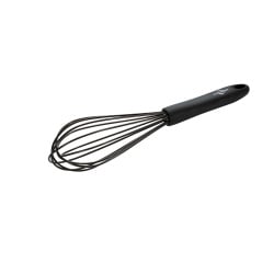 Trzepaczka silikonowa, śred. 5,5 x 26,5 cm, czarna Trzepaczka silikonowa, śred. 5,5 x 26,5 cm, czarna