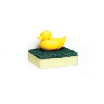Uchwyt na gąbkę kaczka Duck żółty 10225-YW