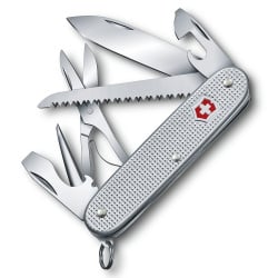 Victorinox - scyzoryk farmer x alox - srebrny