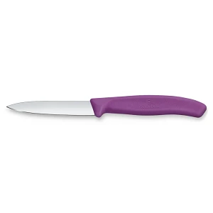 VICTORINOX - Swiss Classic - Nóż do warzyw i owoców - Gładkie ostrze - 8 cm - Fioletowy VICTORINOX - Swiss Classic - Nóż do warzyw i owoców - Gładkie ostrze - 8 cm - Fioletowy