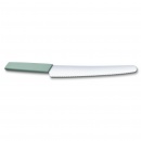 Victorinox - swiss modern - nóż do chleba i ciast - ząbkowane ostrze - 26 cm - morski