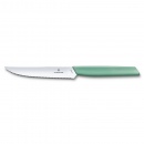 Victorinox - swiss modern - nóż do steków i pizzy - 12 cm - miętowo-zielony
