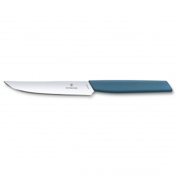 Victorinox - swiss modern - nóż stołowy - gładkie ostrze - 12 cm - chabrowy