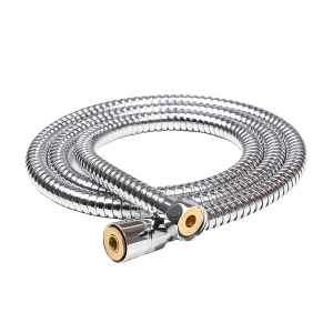 Wąż prysznicowy 150 cm srebrny uniwersalny antyskrętny do wanny, kabiny prysznicowej - Yoka Wąż prysznicowy 150 cm srebrny uniwersalny antyskrętny do wanny, kabiny prysznicowej - Yoka