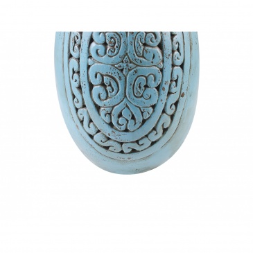 Wazon dekoracyjny niebieski MEGARA
