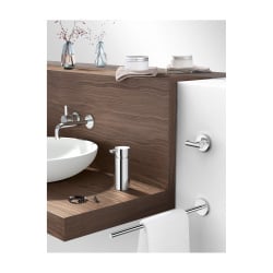 Wieszak łazienkowy ścienny Zack Scala srebrny