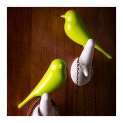 Wieszak Ptaki czarny/biały 10067-WH-BK Wieszak Ptaki czarny/biały 10067-WH-BK