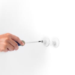 Wieszaki łazienkowe na ręczniki 2 szt. ReNew białe 280344 Wieszaki łazienkowe na ręczniki 2 szt. ReNew białe 280344