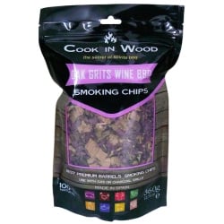 Wiórki wędzarnicze 0,36kg Cook in wood Grys dębowy brązowe