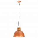 Wisząca lampa industrialna, kolor miedzi, okrągła, 50 cm, E27