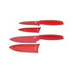 WMF - Zestaw 2 noży kuchennych Touch, czerwony