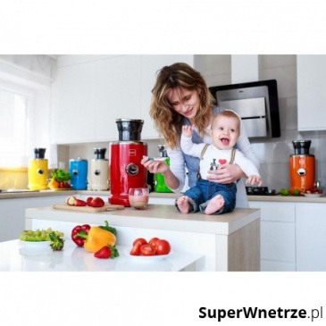 Wyciskarka do soku Novis Vita Juicer Exclusive line czerwona