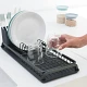 Kompaktowa suszarka do naczyń Sink Side Brabantia ciemnoszara