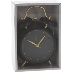 Zegar budzik draco czarny