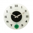 Zegar ścienny 35 cm NeXtime Milano Color biały