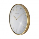 Zegar ścienny 40 cm Nextime Glamour złoty