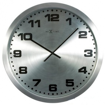 Zegar ścienny 45 cm NEXTIME Mercure czarny